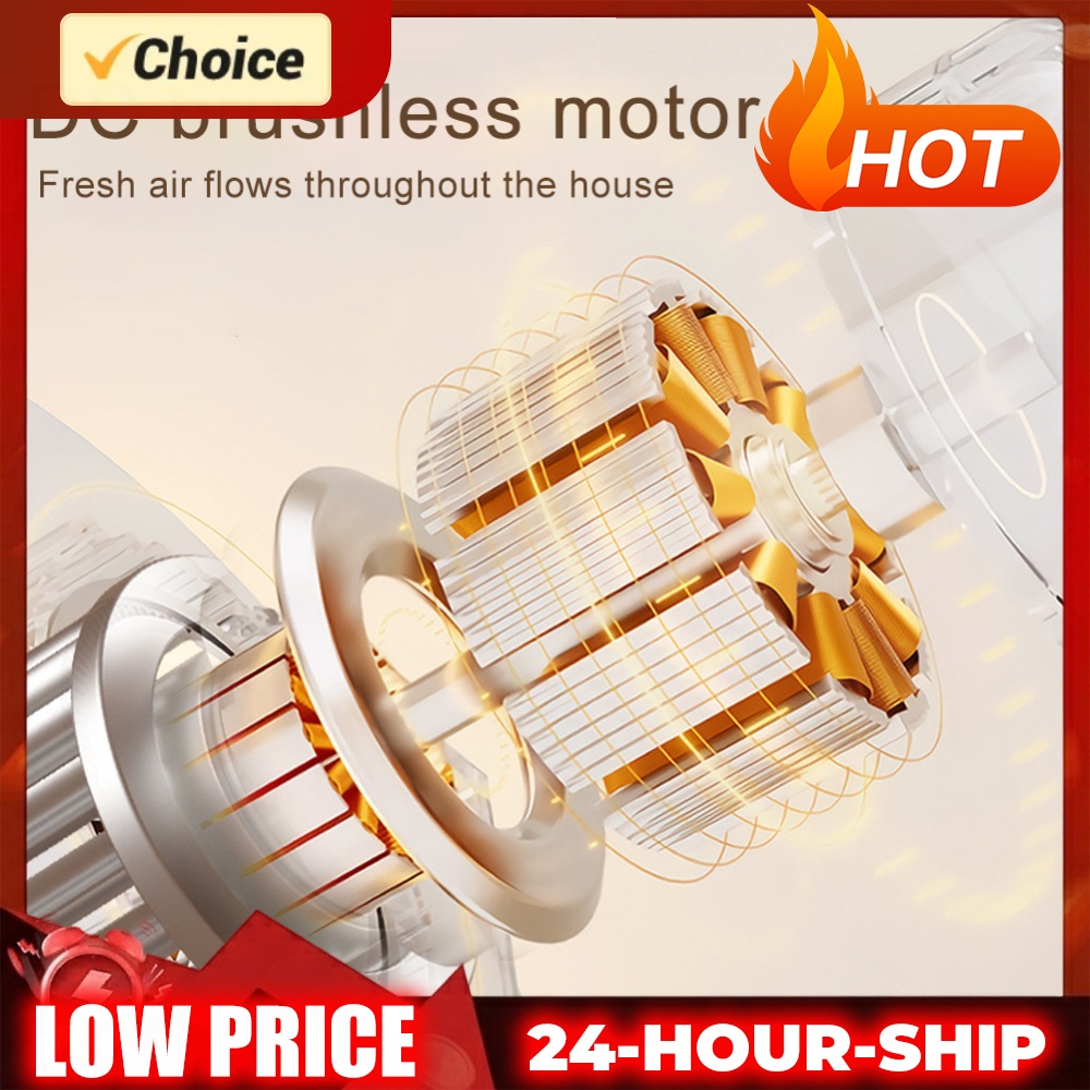 Mini Wind Turbine Vertical - Bladeless Tower Fan USB Rechargeable 1200mAh