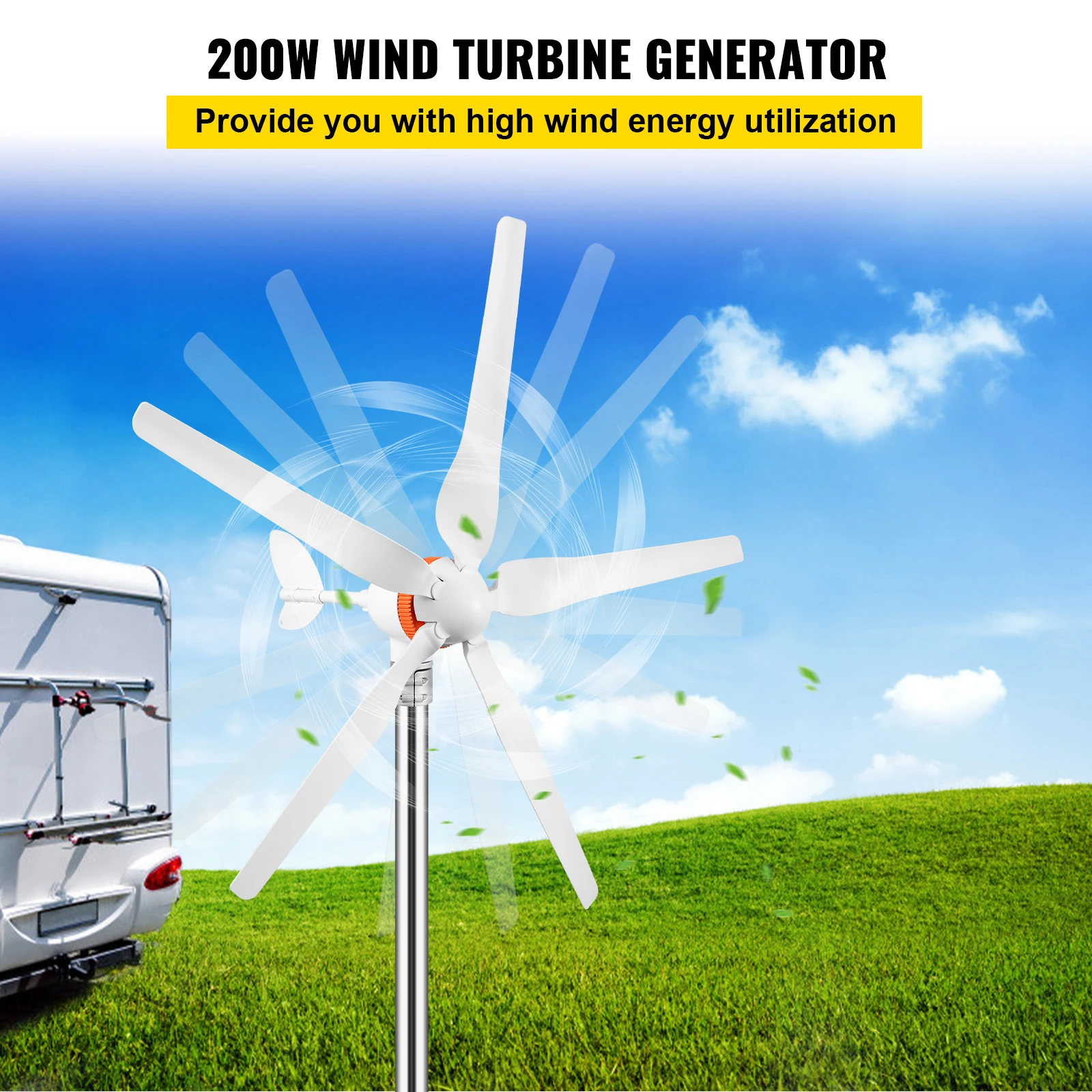 Small Wind Turbine Generator 3 - огляд і ціна Renewable Energy Use