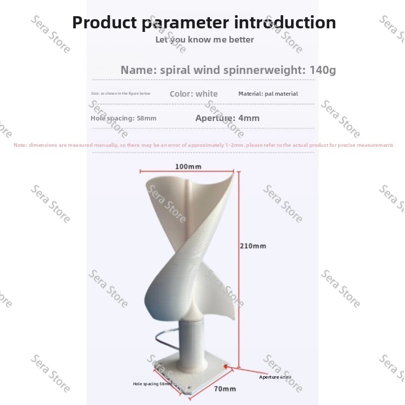 Spiral Vertical Axis Wind Turb - огляд і ціна Mini Wind Turbine Vertical